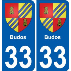 33 Penmarch stemma adesivo piastra adesivi città