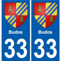 33 Penmarch blason autocollant plaque stickers ville