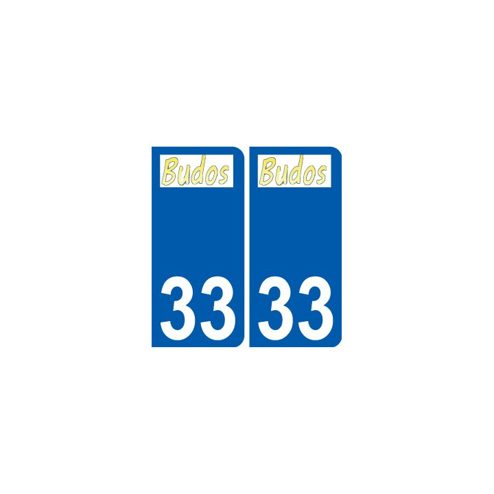 33 Penmarch logo sticker plate stickers city