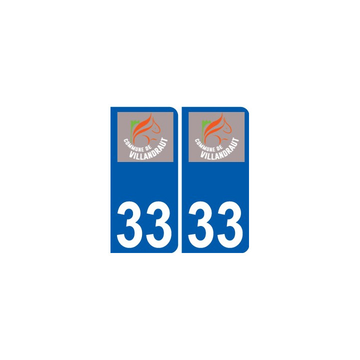 33 Penmarch logo sticker plate stickers city