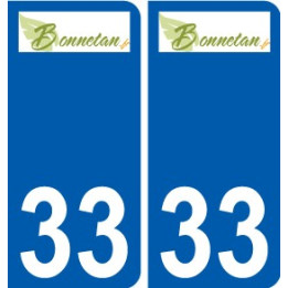 33 Penmarch logo autocollant plaque stickers ville