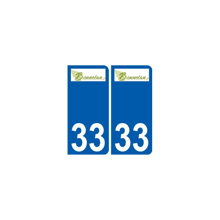 33 Penmarch logotipo de la etiqueta engomada de la placa de pegatinas de la ciudad