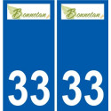 33 Penmarch logo autocollant plaque stickers ville