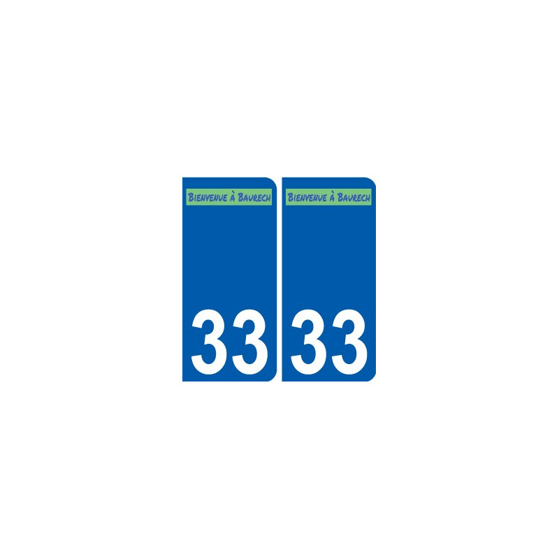 33 Penmarch logo autocollant plaque stickers ville
