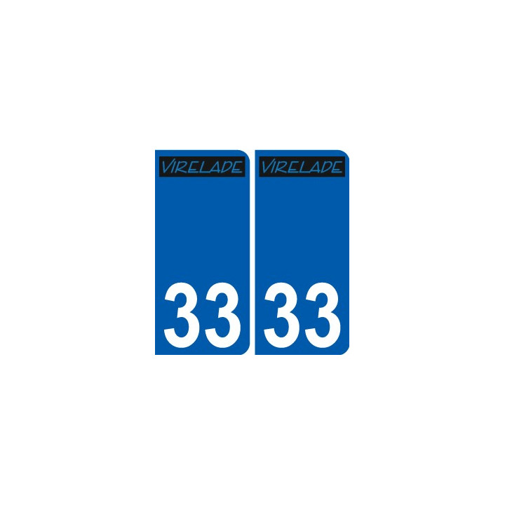 33 Penmarch logo sticker plate stickers city