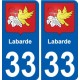 33 Penmarch blason autocollant plaque stickers ville