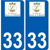 33 Penmarch logo adesivo piastra adesivi città
