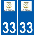 33 Penmarch logo adesivo piastra adesivi città