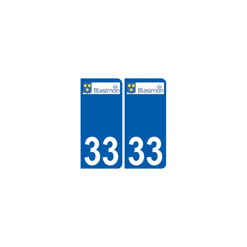 33 Penmarch logo autocollant plaque stickers ville