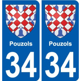 34 Penmarch logo sticker plate stickers city