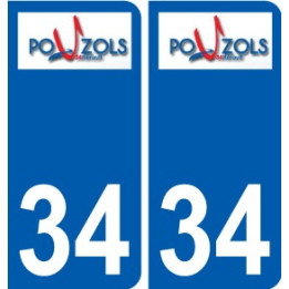 34 Penmarch blason autocollant plaque stickers ville