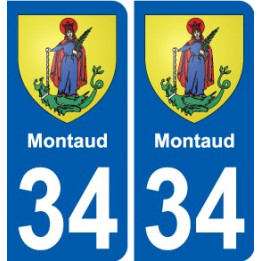 34 Penmarch blason autocollant plaque stickers ville