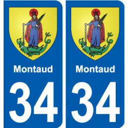 34 Penmarch stemma adesivo piastra adesivi città
