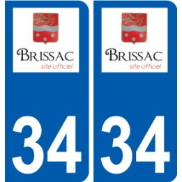 34 Penmarch logo sticker plate stickers city