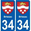 34 Penmarch blason autocollant plaque stickers ville