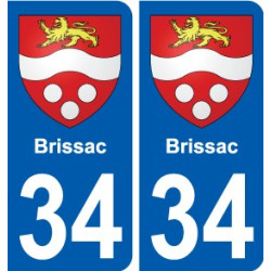 34 Penmarch stemma adesivo piastra adesivi città