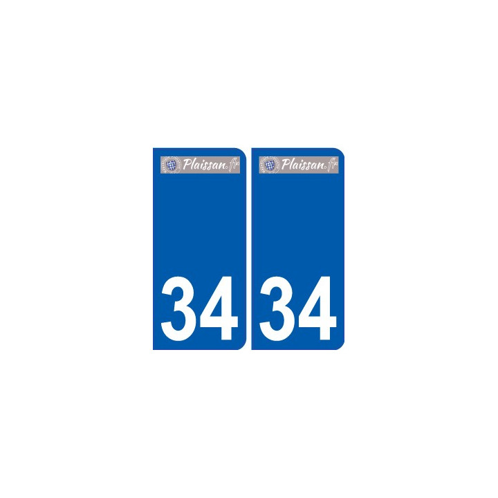 34 Penmarch logo sticker plate stickers city