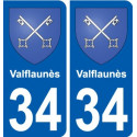 34 Penmarch blason autocollant plaque stickers ville