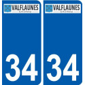 34 Penmarch logo adesivo piastra adesivi città