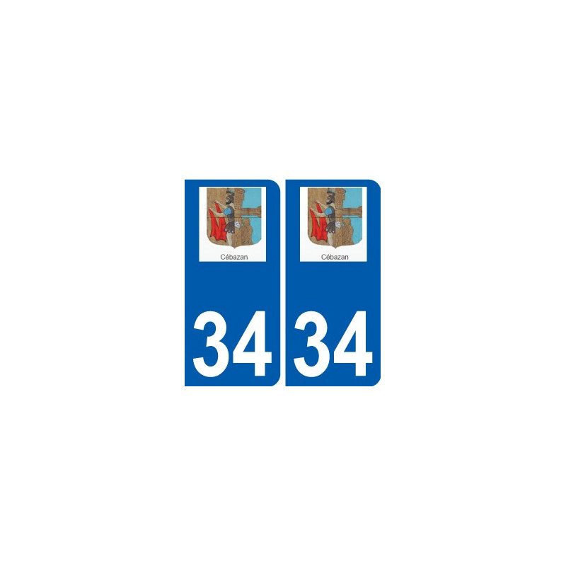 34 Penmarch logo sticker plate stickers city