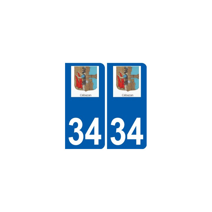 34 Penmarch logo autocollant plaque stickers ville