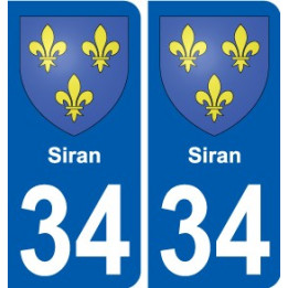 34 Penmarch blason autocollant plaque stickers ville