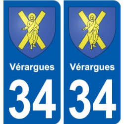 34 Penmarch stemma adesivo piastra adesivi città