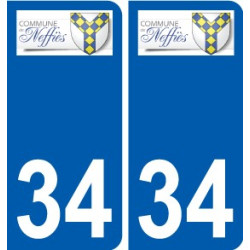 34 Penmarch logo adesivo piastra adesivi città