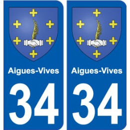 34 Penmarch escudo de armas de la etiqueta engomada de la placa de pegatinas de la ciudad