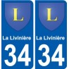 34 Penmarch stemma adesivo piastra adesivi città