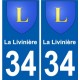 34 Penmarch blason autocollant plaque stickers ville
