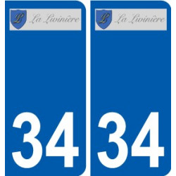 34 Penmarch logo autocollant plaque stickers ville