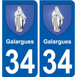 34 Penmarch blason autocollant plaque stickers ville