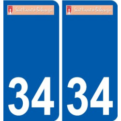 34 Penmarch logo adesivo piastra adesivi città