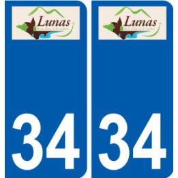 34 Penmarch logo autocollant plaque stickers ville
