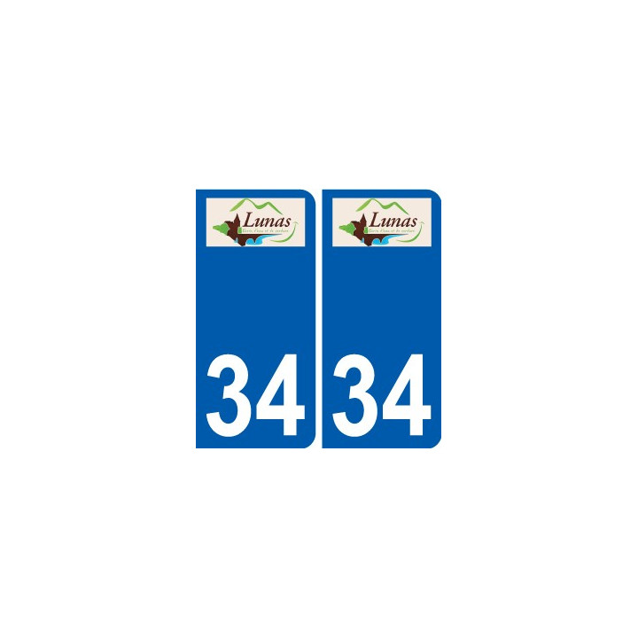 34 Penmarch logo autocollant plaque stickers ville