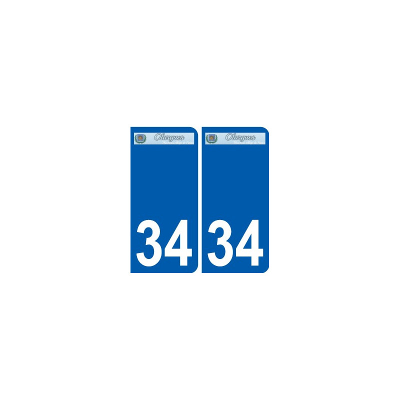 34 Penmarch logo autocollant plaque stickers ville