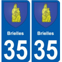 35 Penmarch wappen aufkleber typenschild aufkleber stadt
