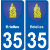 35 Penmarch wappen aufkleber typenschild aufkleber stadt