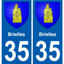 35 Penmarch wappen aufkleber typenschild aufkleber stadt