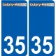 35 Penmarch logo adesivo piastra adesivi città