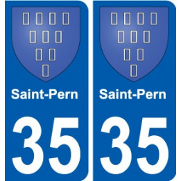 35 Penmarch blason autocollant plaque stickers ville