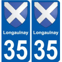 35 Penmarch blason autocollant plaque stickers ville