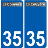 35 Penmarch logo sticker plate stickers city