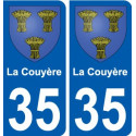 35 Penmarch blason autocollant plaque stickers ville