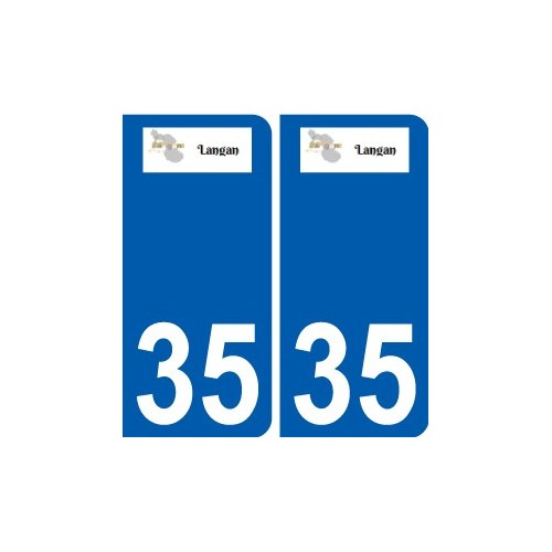 35 Penmarch logo adesivo piastra adesivi città