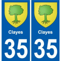 35 Penmarch blason autocollant plaque stickers ville