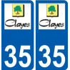 35 Penmarch logo aufkleber typenschild aufkleber stadt