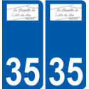 35 Penmarch logo adesivo piastra adesivi città