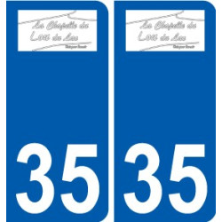 35 Penmarch logotipo de la etiqueta engomada de la placa de pegatinas de la ciudad